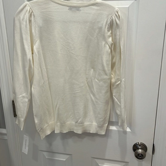 LAST CHANCE! 🔥Charter Club Sequined Sweater. Size S NWT - Picture 3 of 5